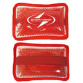 Cloth Rectangular Red Hot/ Cold Pack with Gel Beads